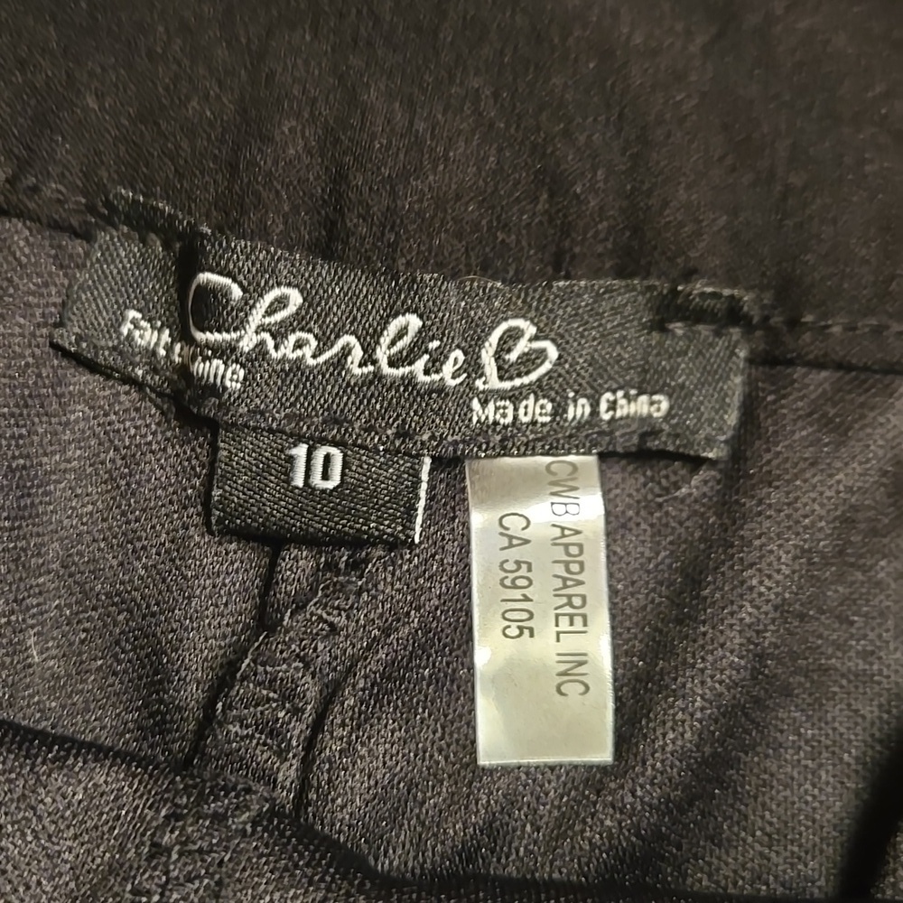 Charlie B Black Activewear Skirt - Picture 4 of 6